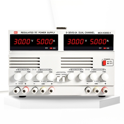 Switching dual channel power supply with fixed output K300-II series