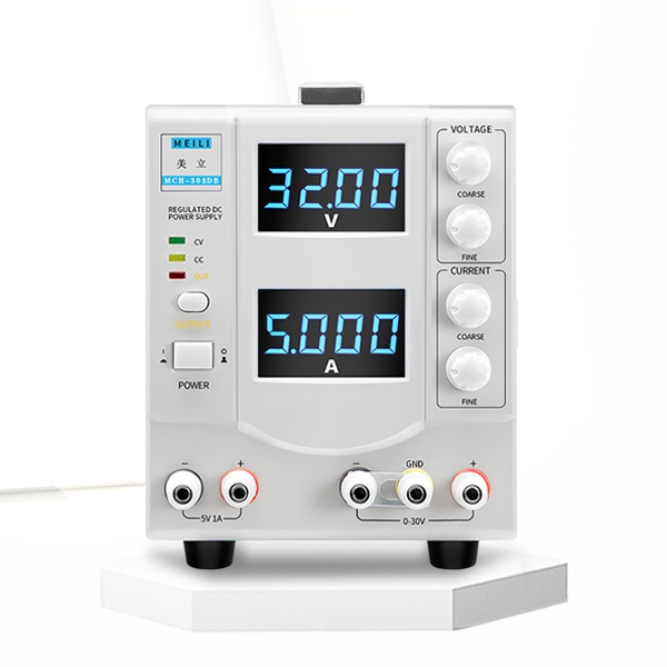 Size : 110V Electronic measuring equipment Adjustable DC Regulated Power Supply Four-digit Display Linear Regulated Power Supply MCH-305DB 